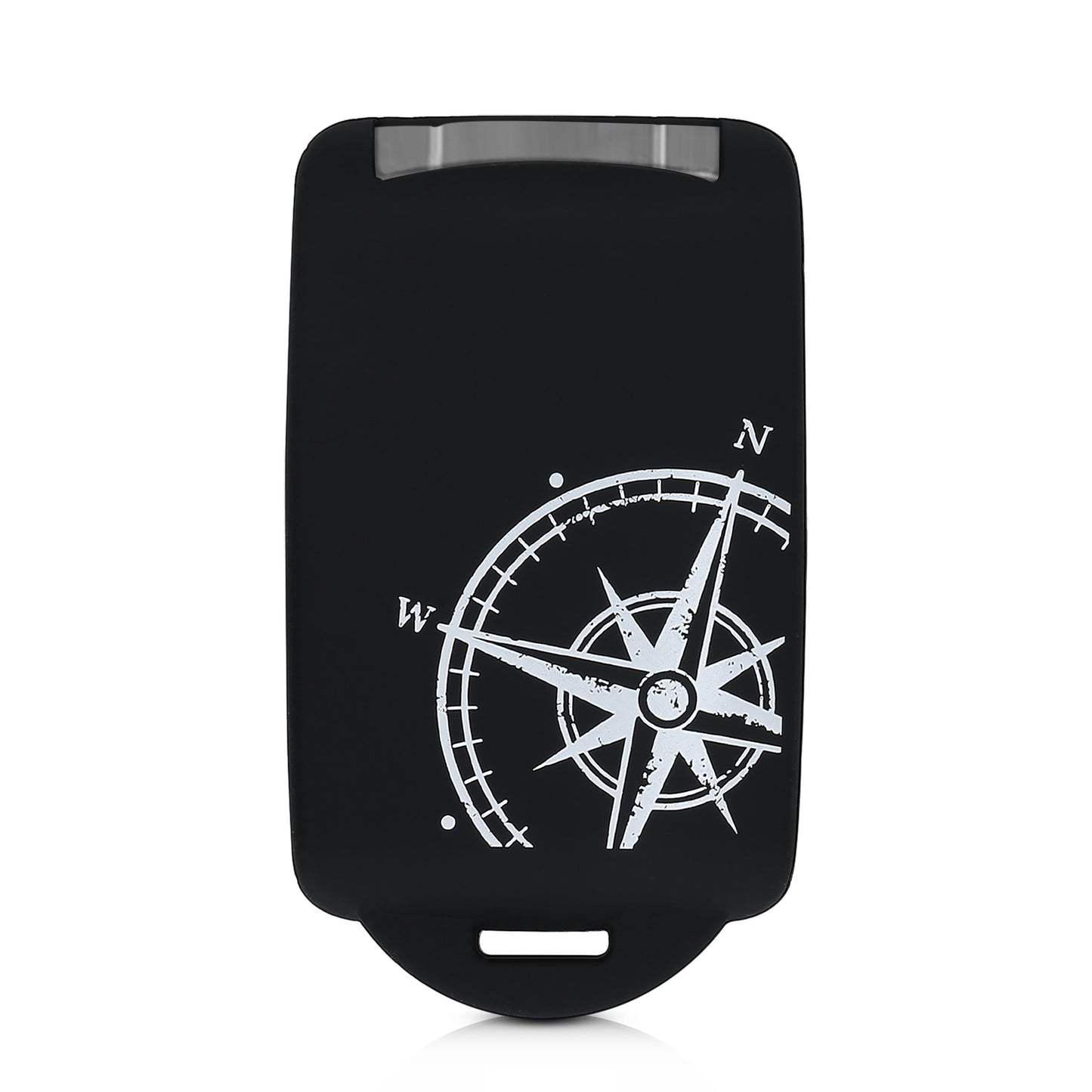 kwmobile Car Key Shell compatible with Renault 4-Button Smart Key (Keyless Go only) Protective Cover