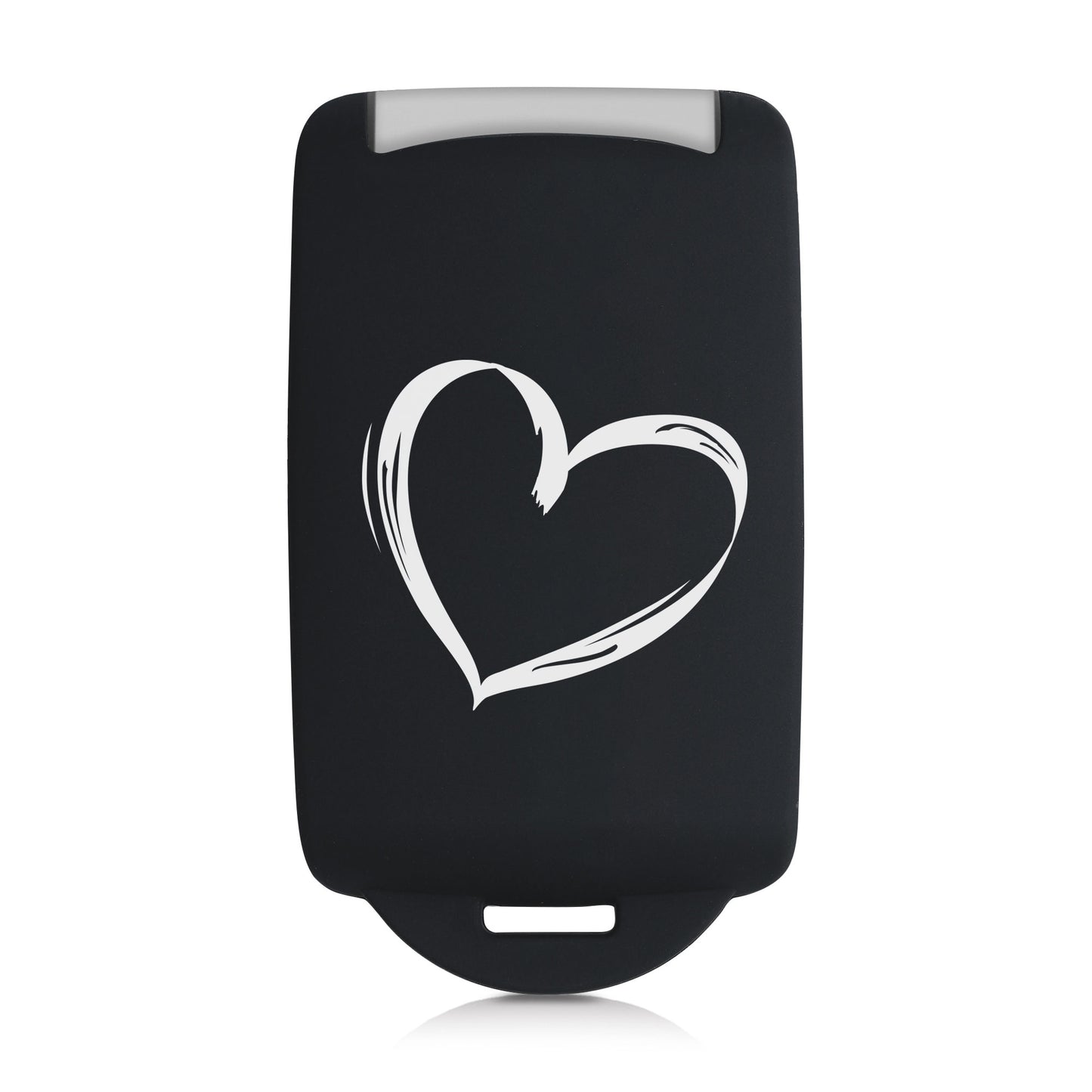 kwmobile Car Key Shell compatible with Renault 4-Button Smart Key (Keyless Go only) Protective Cover