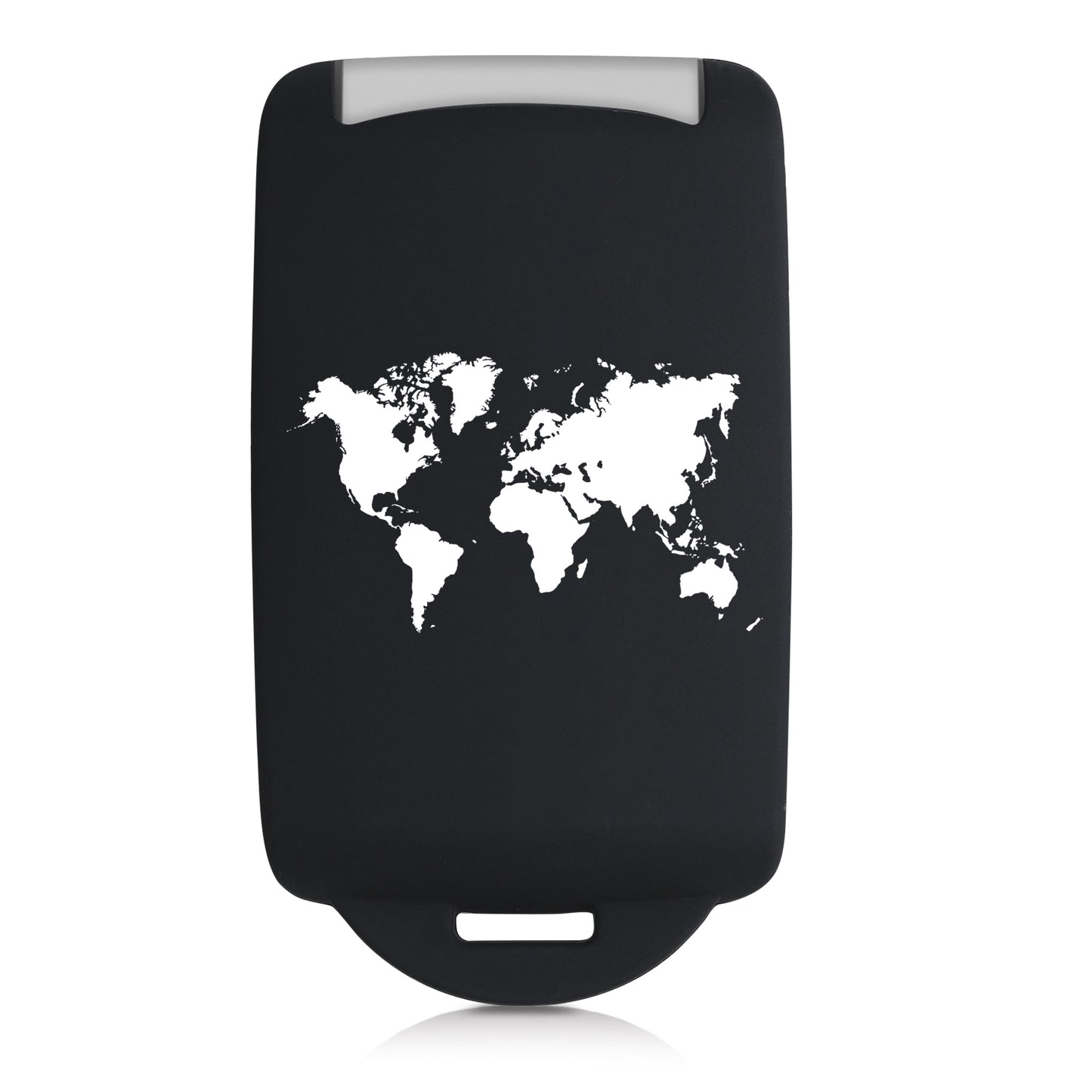 kwmobile Car Key Shell compatible with Renault 4-Button Smart Key (Keyless Go only) Protective Cover