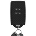 kwmobile Car Key Shell compatible with Renault 4-Button Smart Key (Keyless Go only) Protective Cover
