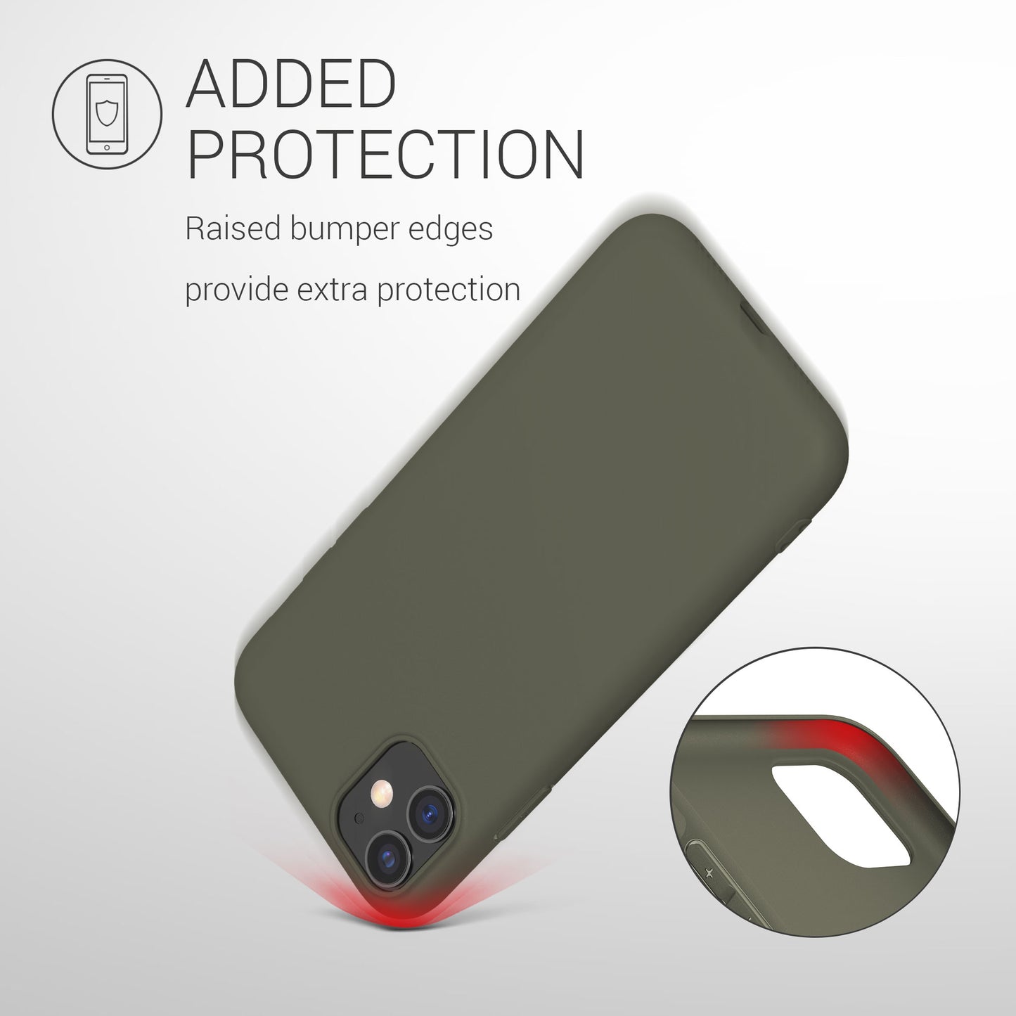 kwmobile Phone Case for Apple iPhone 11 - Wireless Charging - Protective Cover