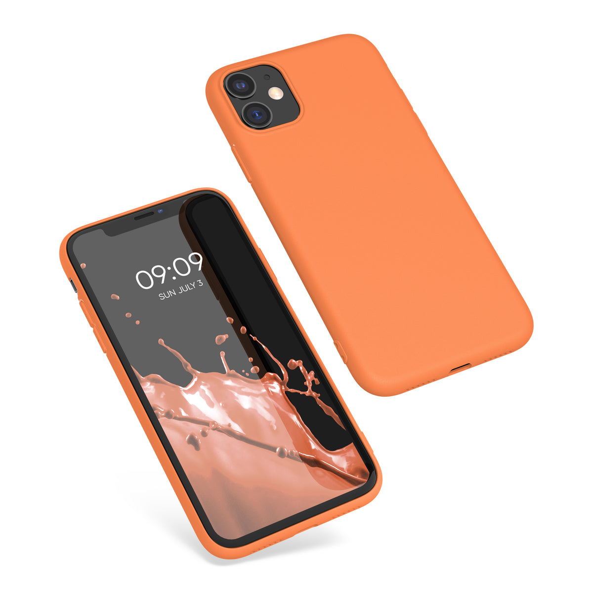 kwmobile Phone Case for Apple iPhone 11 - Wireless Charging - Protective Cover