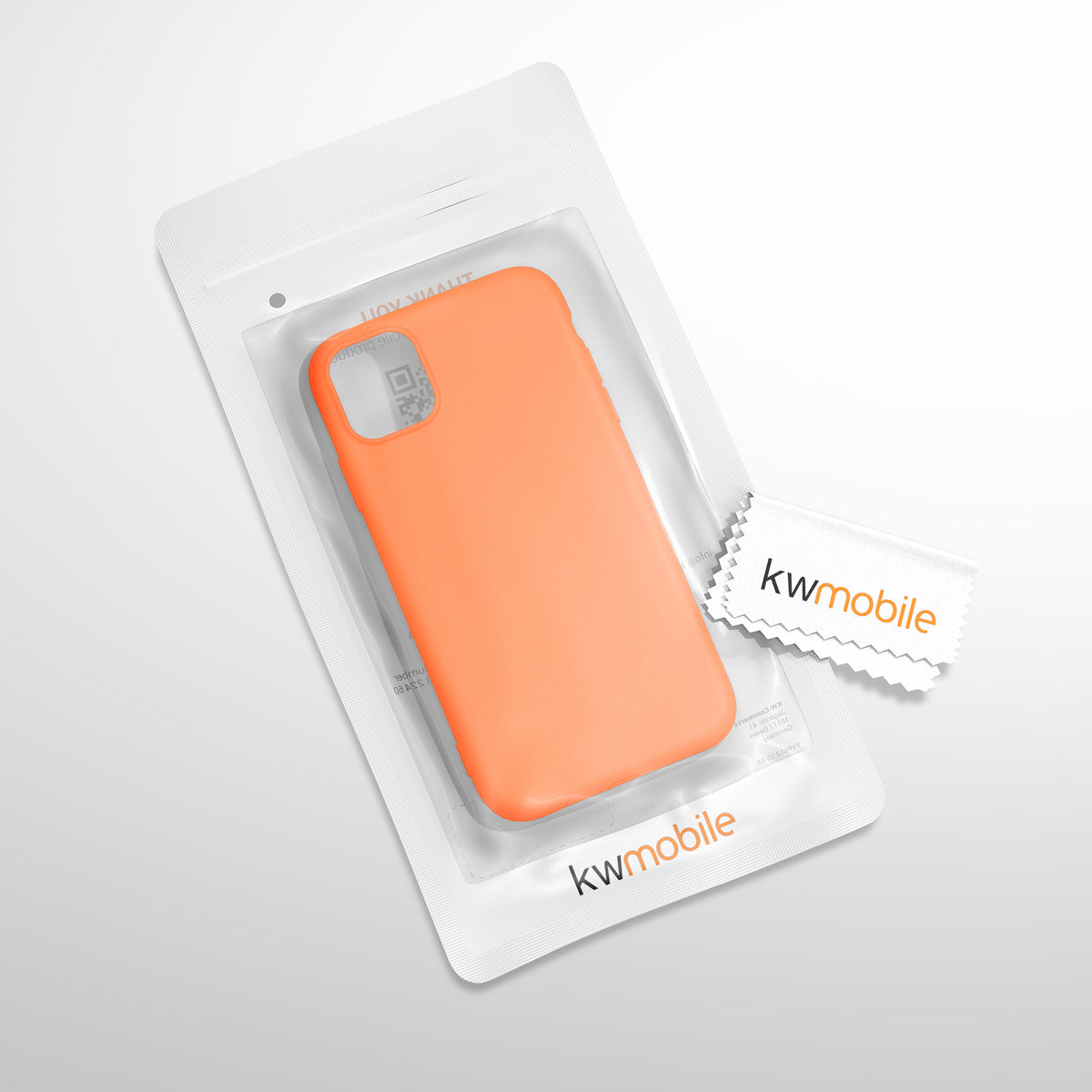 kwmobile Phone Case for Apple iPhone 11 - Wireless Charging - Protective Cover