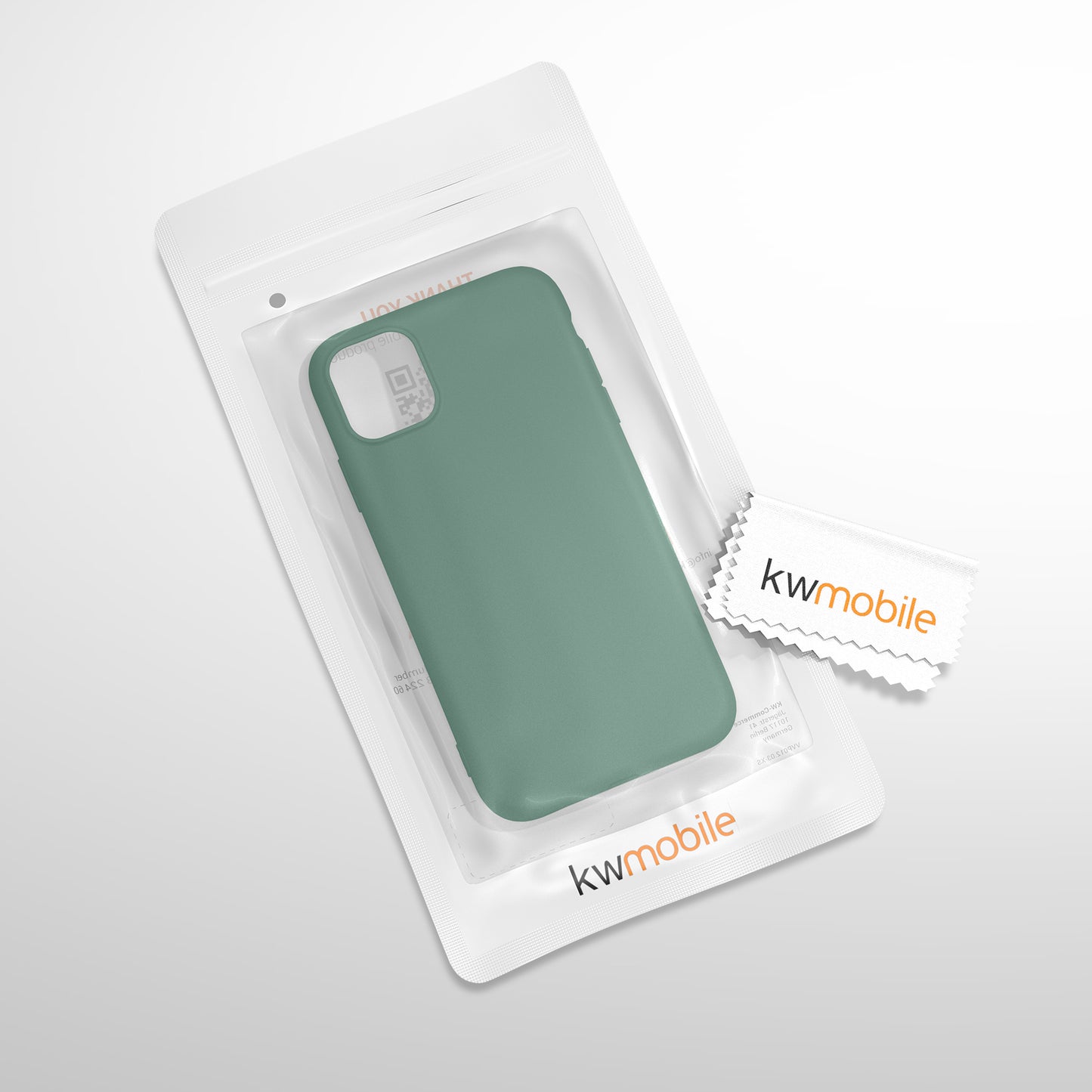 kwmobile Phone Case for Apple iPhone 11 - Wireless Charging - Protective Cover