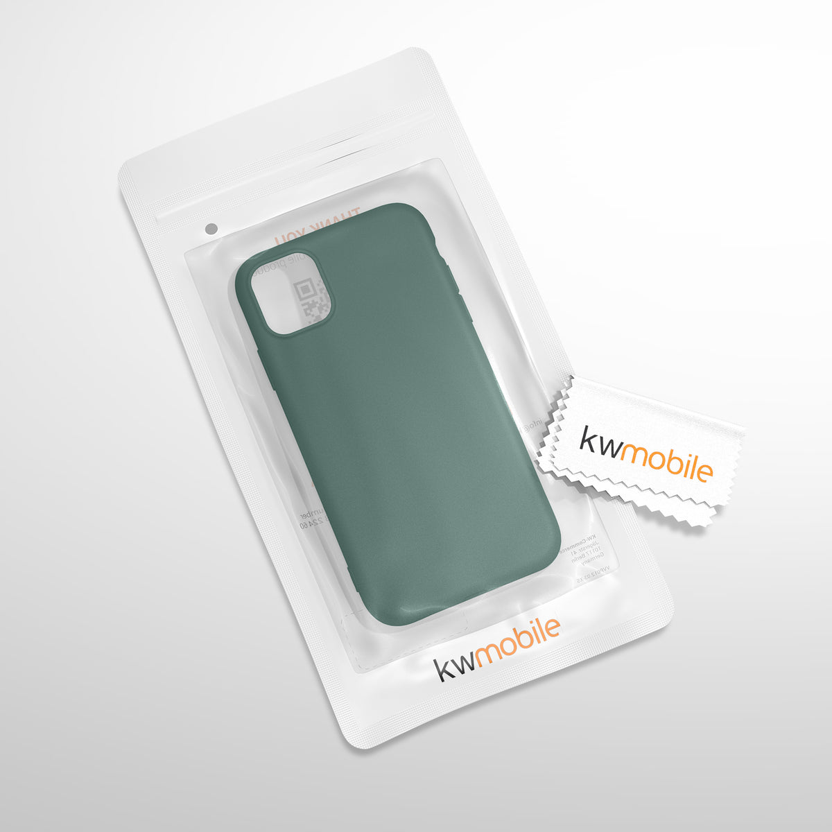 kwmobile Phone Case for Apple iPhone 11 - Wireless Charging - Protective Cover