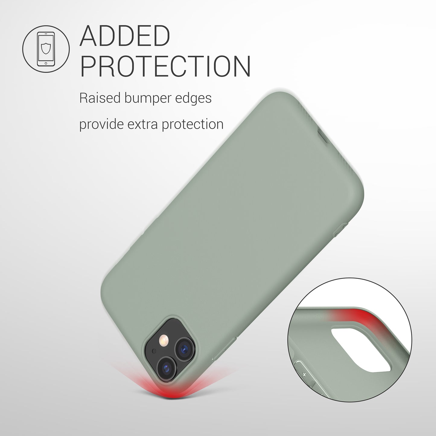 kwmobile Phone Case for Apple iPhone 11 - Wireless Charging - Protective Cover