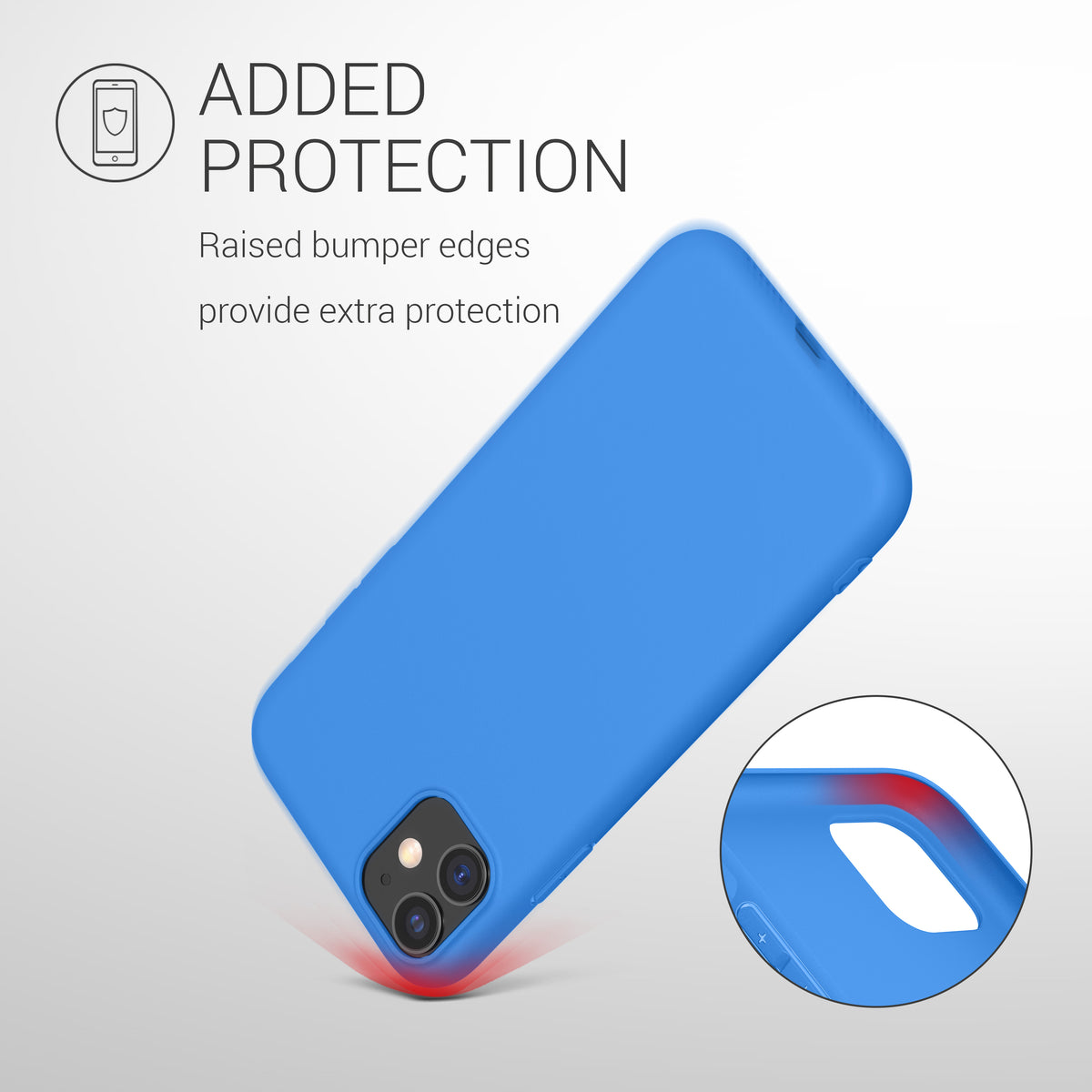 kwmobile Phone Case for Apple iPhone 11 - Wireless Charging - Protective Cover