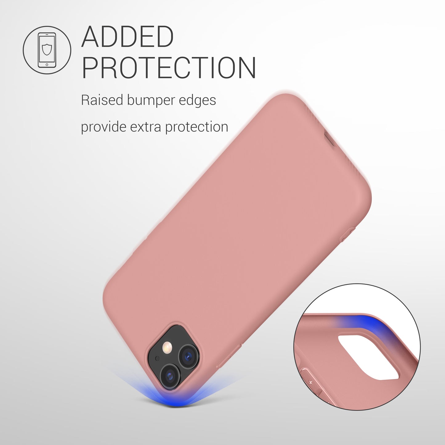 kwmobile Phone Case for Apple iPhone 11 - Wireless Charging - Protective Cover