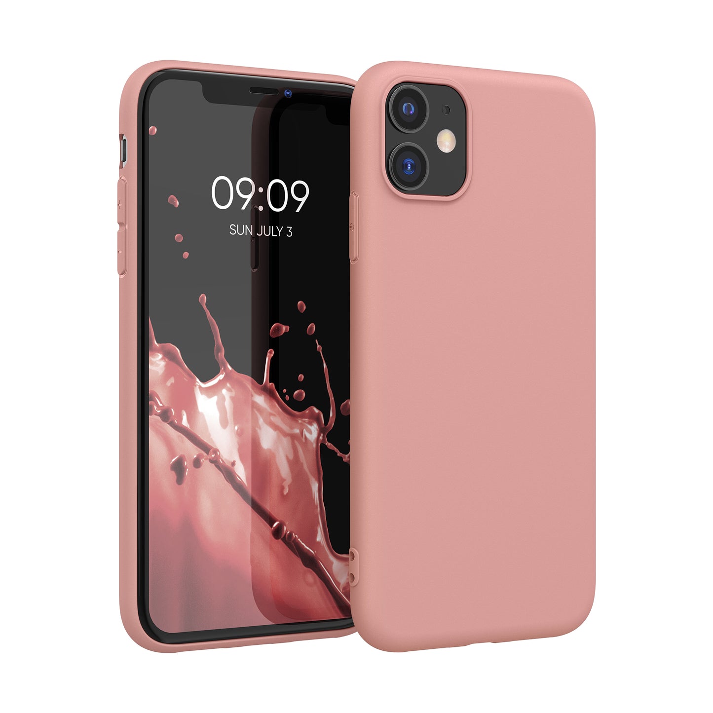 kwmobile Phone Case for Apple iPhone 11 - Wireless Charging - Protective Cover