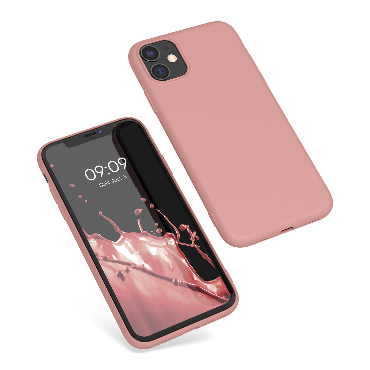 kwmobile Phone Case for Apple iPhone 11 - Wireless Charging - Protective Cover
