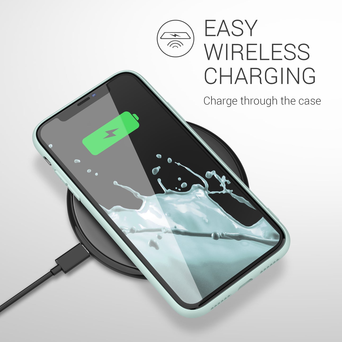 kwmobile Phone Case for Apple iPhone 11 - Wireless Charging - Protective Cover