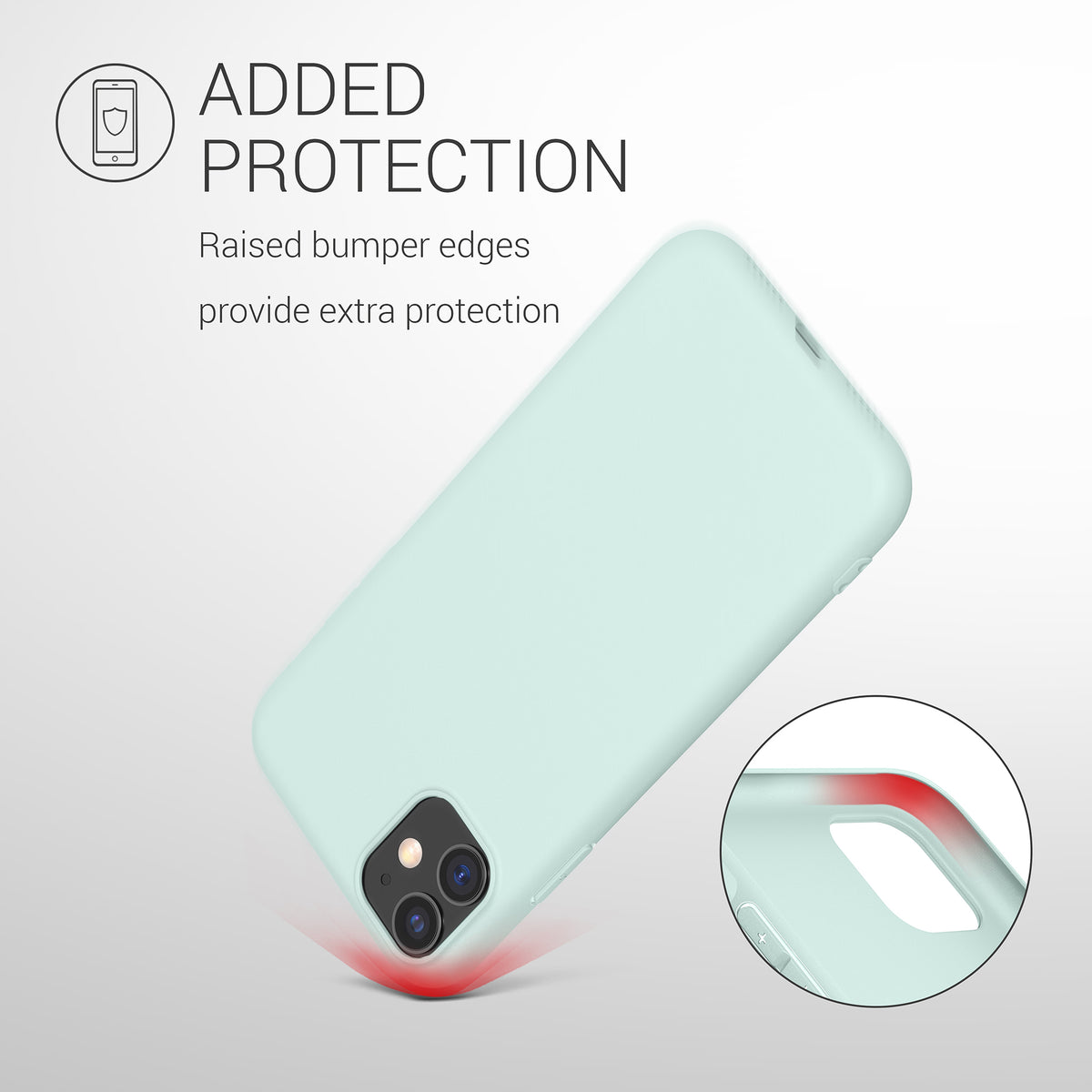 kwmobile Phone Case for Apple iPhone 11 - Wireless Charging - Protective Cover