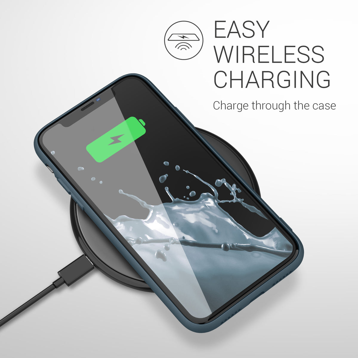 kwmobile Phone Case for Apple iPhone 11 - Wireless Charging - Protective Cover