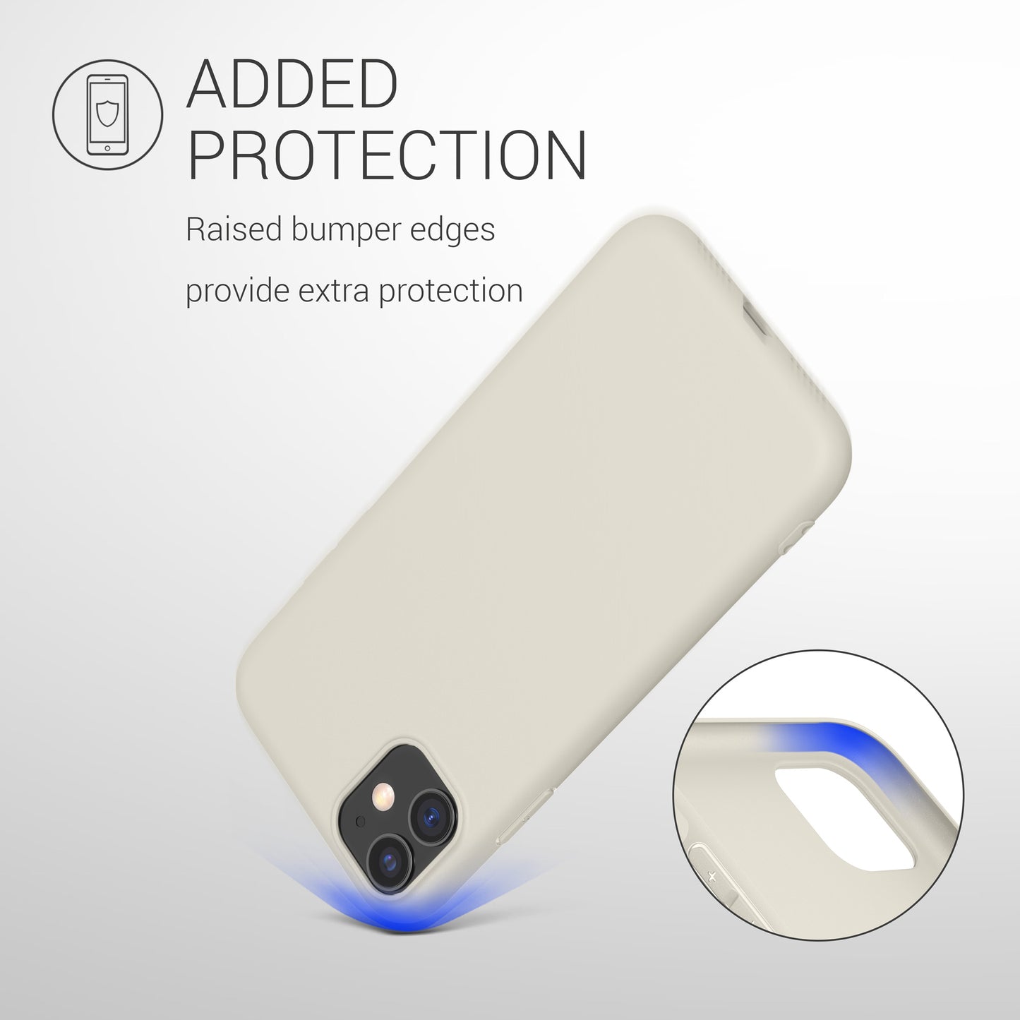 kwmobile Phone Case for Apple iPhone 11 - Wireless Charging - Protective Cover