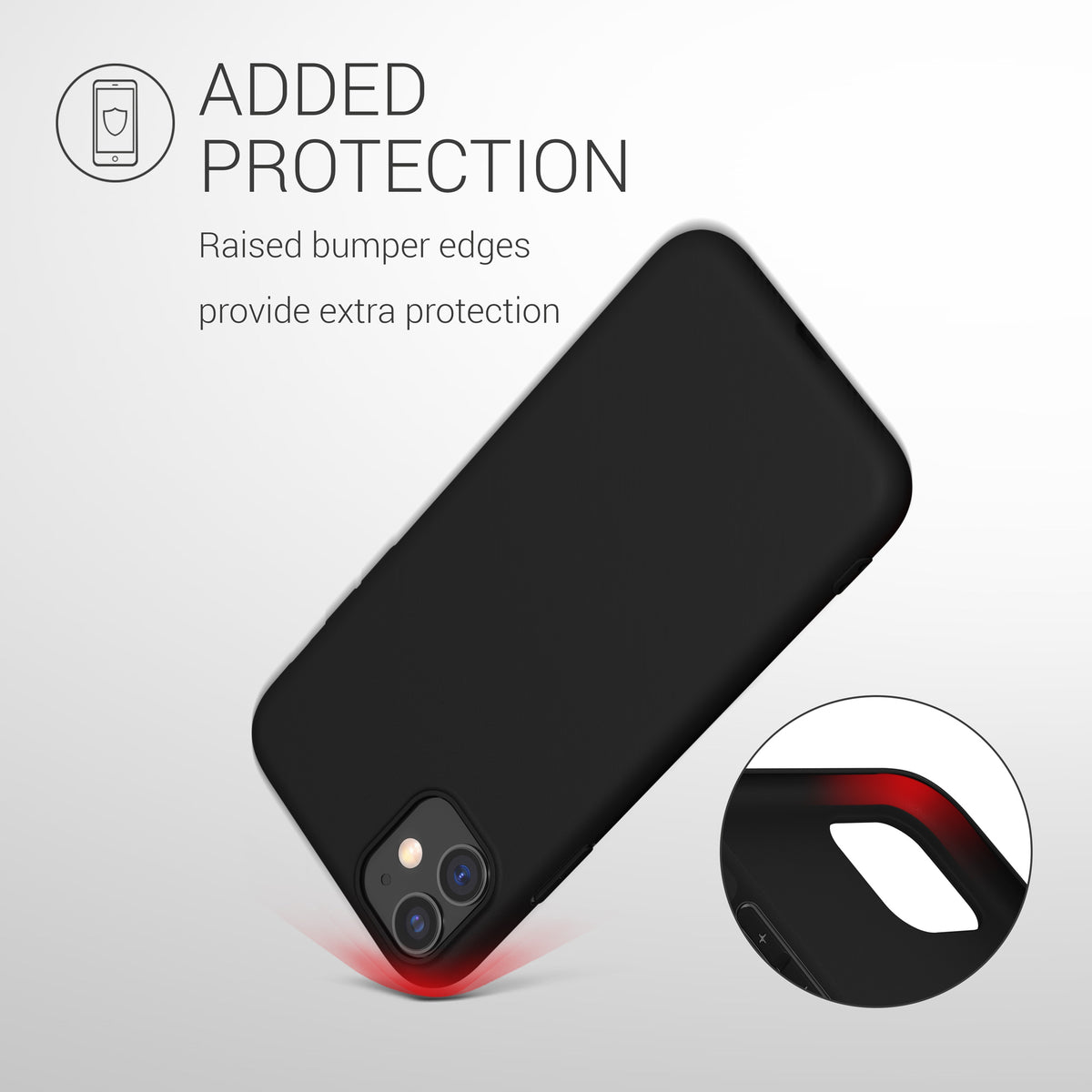 kwmobile Phone Case for Apple iPhone 11 - Wireless Charging - Protective Cover
