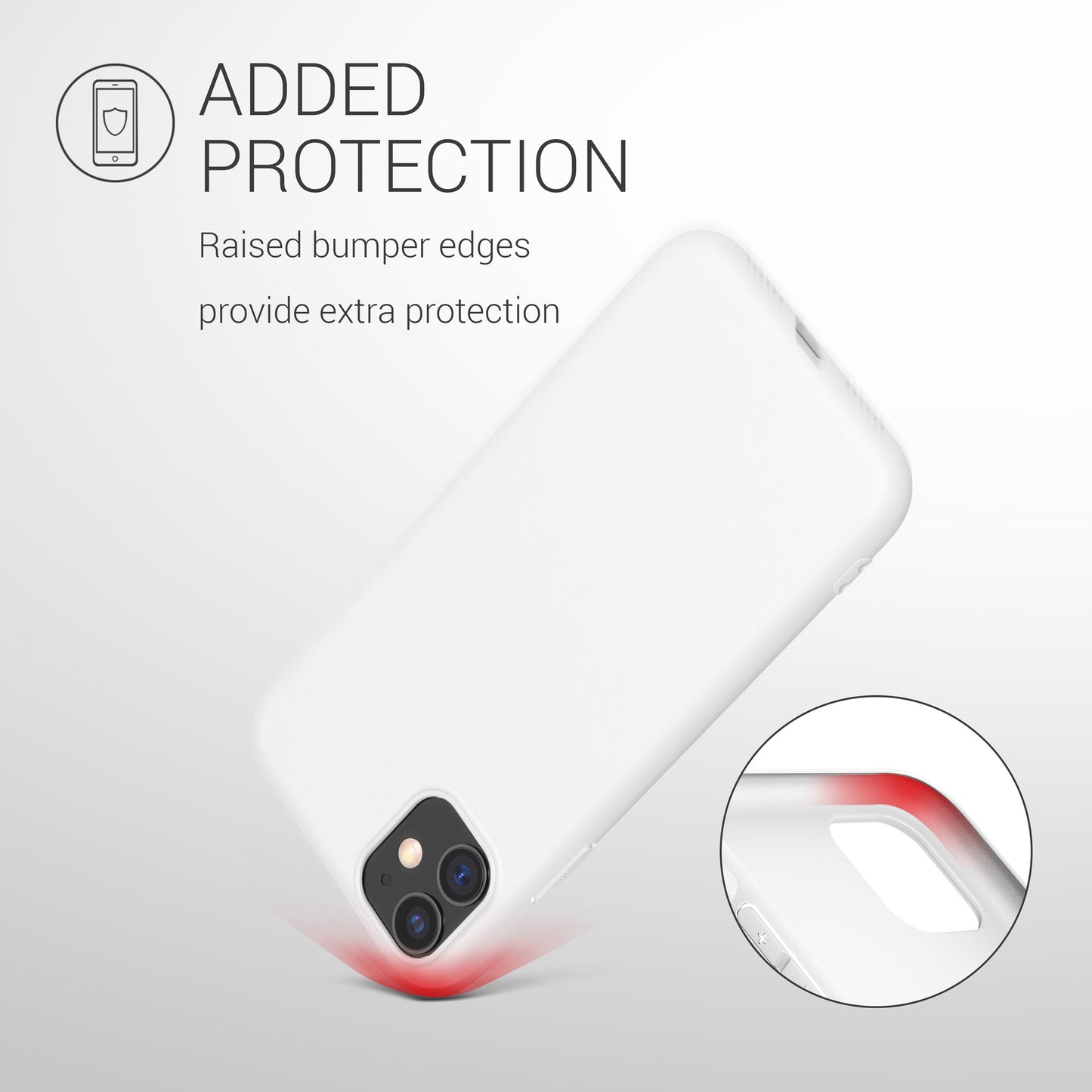 kwmobile Phone Case for Apple iPhone 11 - Wireless Charging - Protective Cover