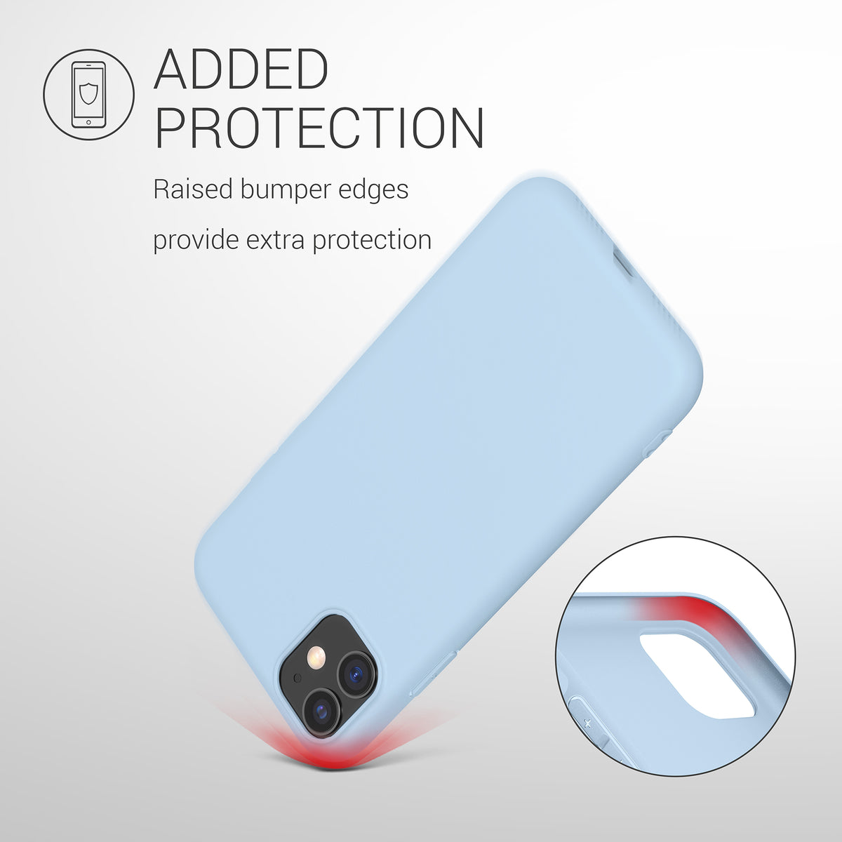kwmobile Phone Case for Apple iPhone 11 - Wireless Charging - Protective Cover
