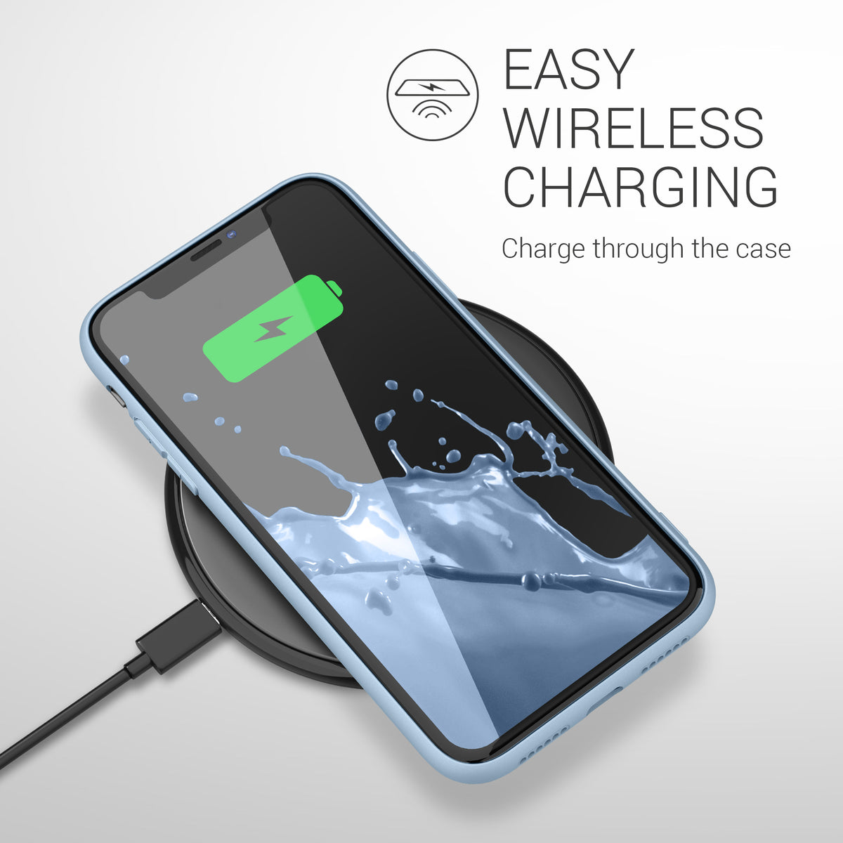 kwmobile Phone Case for Apple iPhone 11 - Wireless Charging - Protective Cover