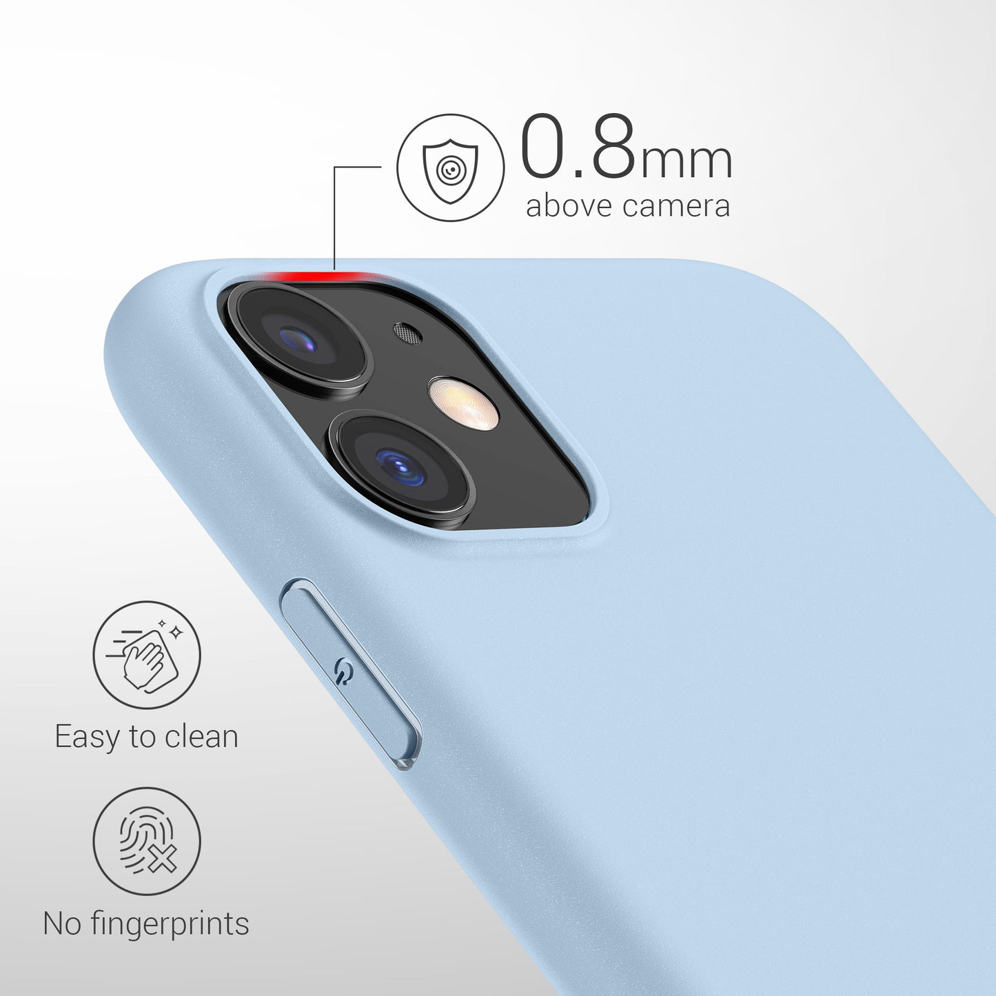 kwmobile Phone Case for Apple iPhone 11 - Wireless Charging - Protective Cover