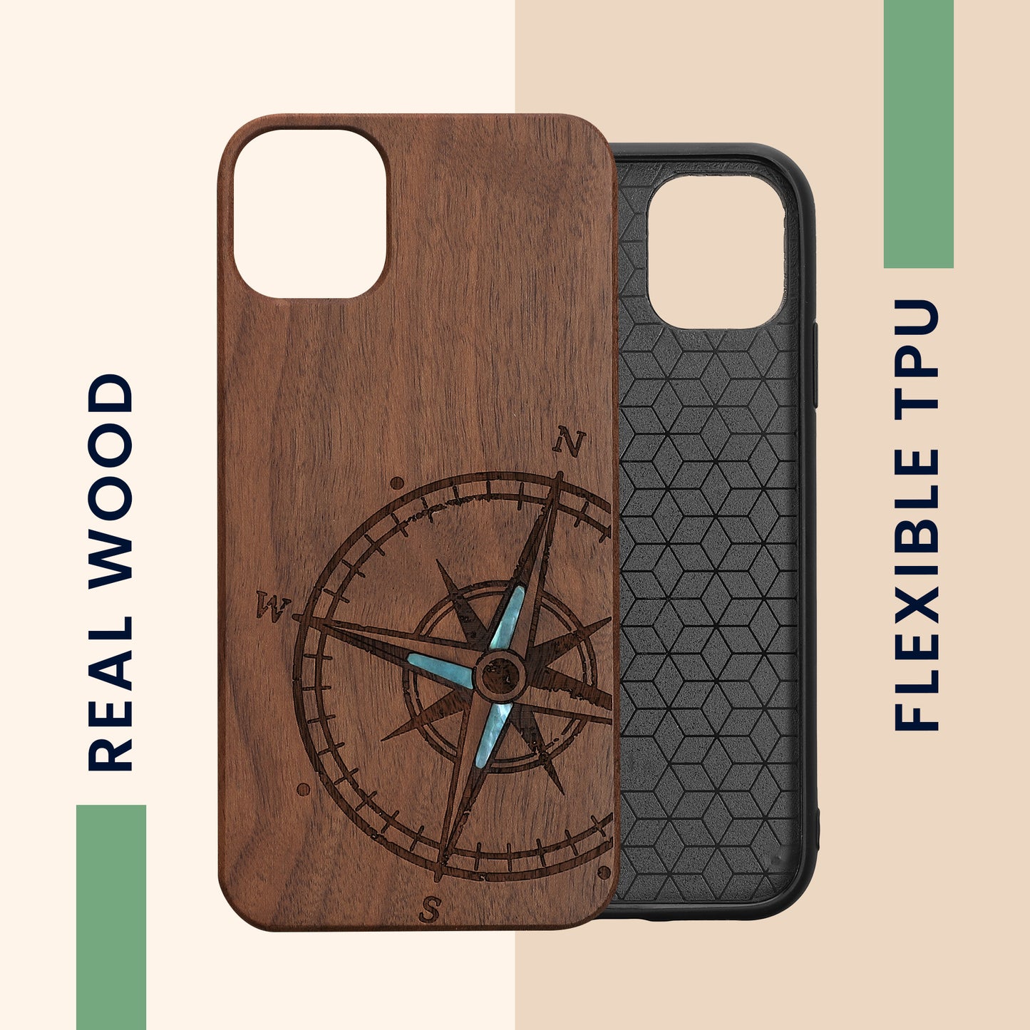 iPhone 11 Shockproof Hard Case with TPU Bumper