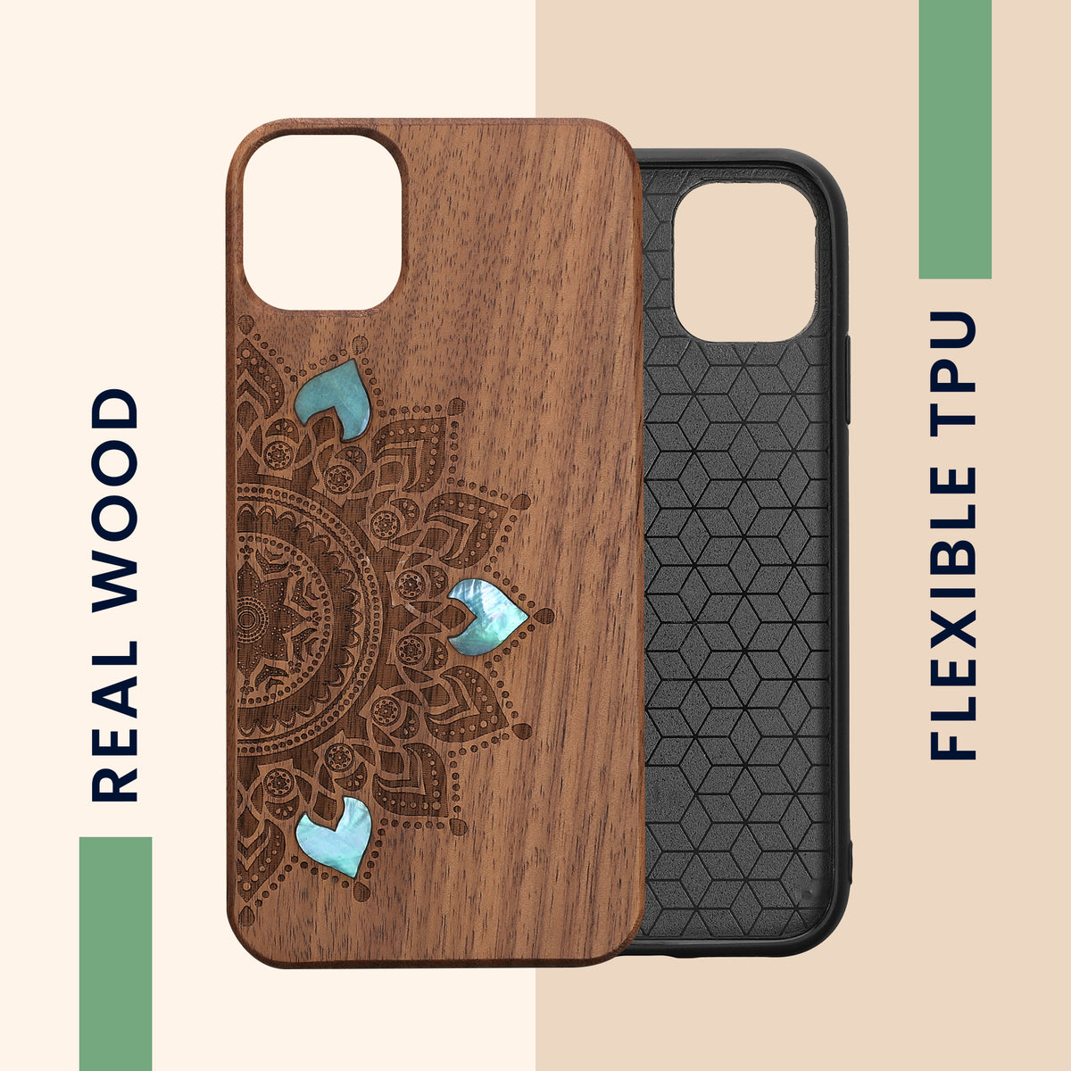 iPhone 11 Shockproof Hard Case with TPU Bumper
