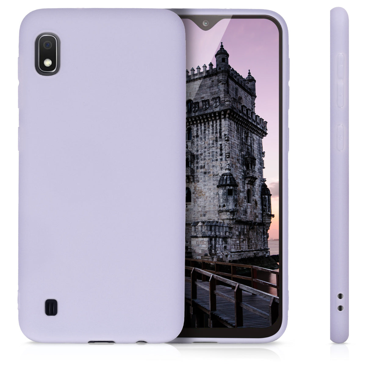 kwmobile Phone Case for Samsung Galaxy A10 - Protective Cover - Wireless Charging