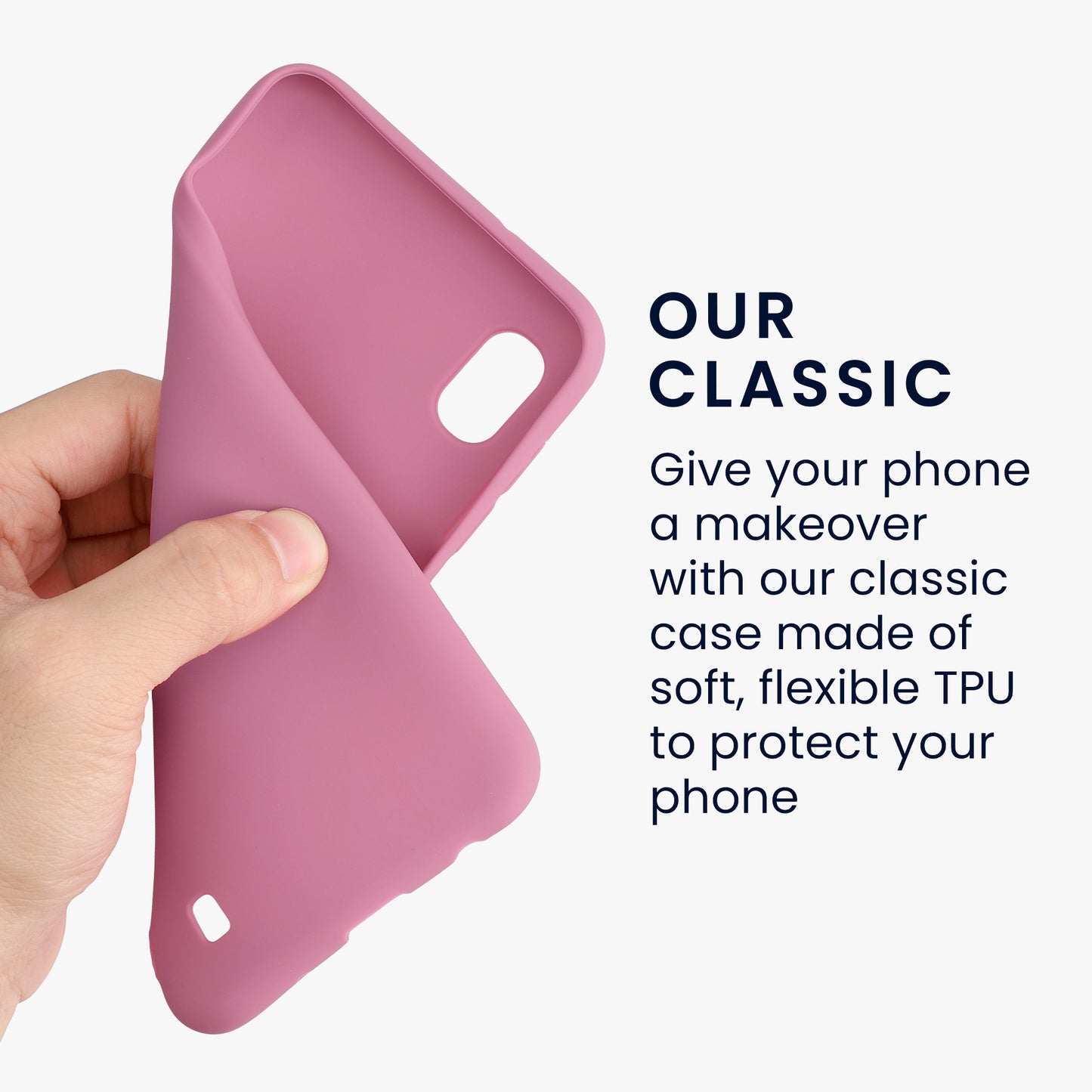 kwmobile Phone Case for Samsung Galaxy A10 - Protective Cover - Wireless Charging