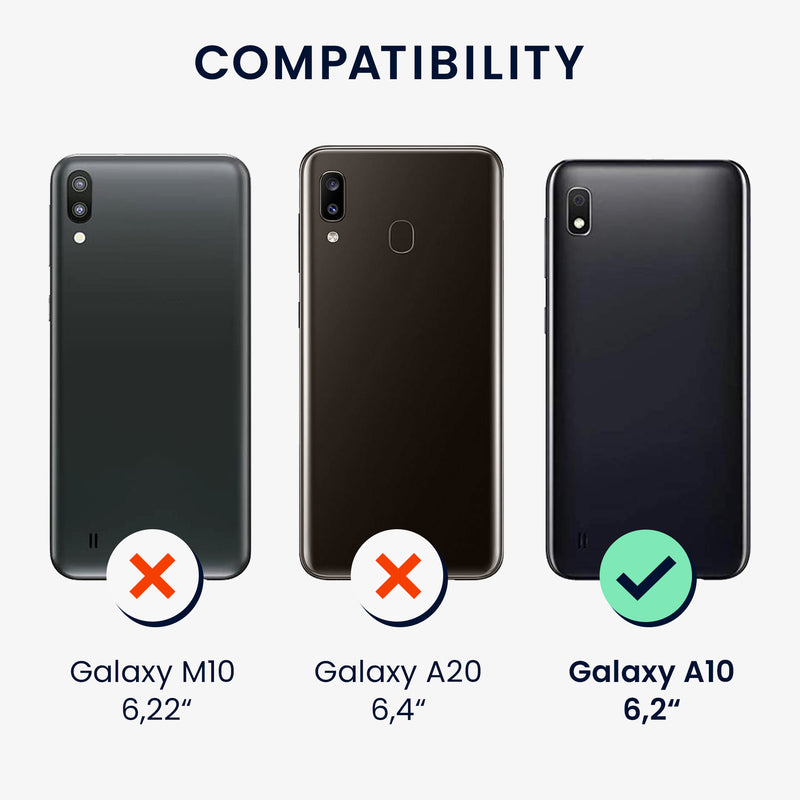 kwmobile Phone Case for Samsung Galaxy A10 - Protective Cover - Wireless Charging