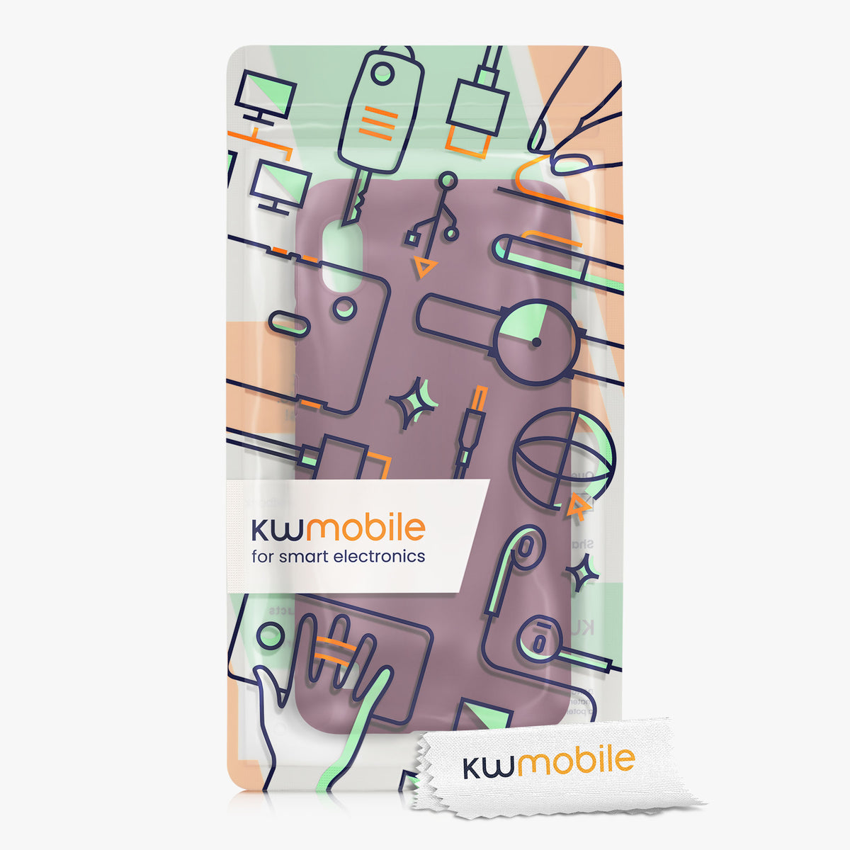 kwmobile Phone Case for Samsung Galaxy A10 - Protective Cover - Wireless Charging