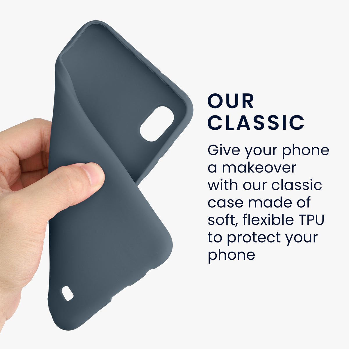kwmobile Phone Case for Samsung Galaxy A10 - Protective Cover - Wireless Charging