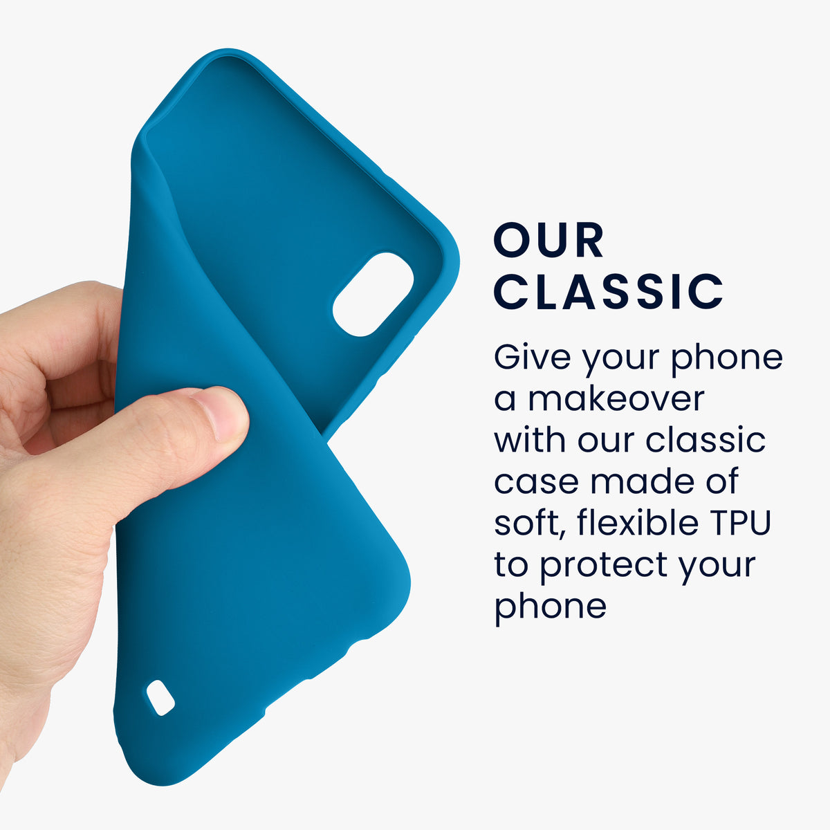 kwmobile Phone Case for Samsung Galaxy A10 - Protective Cover - Wireless Charging