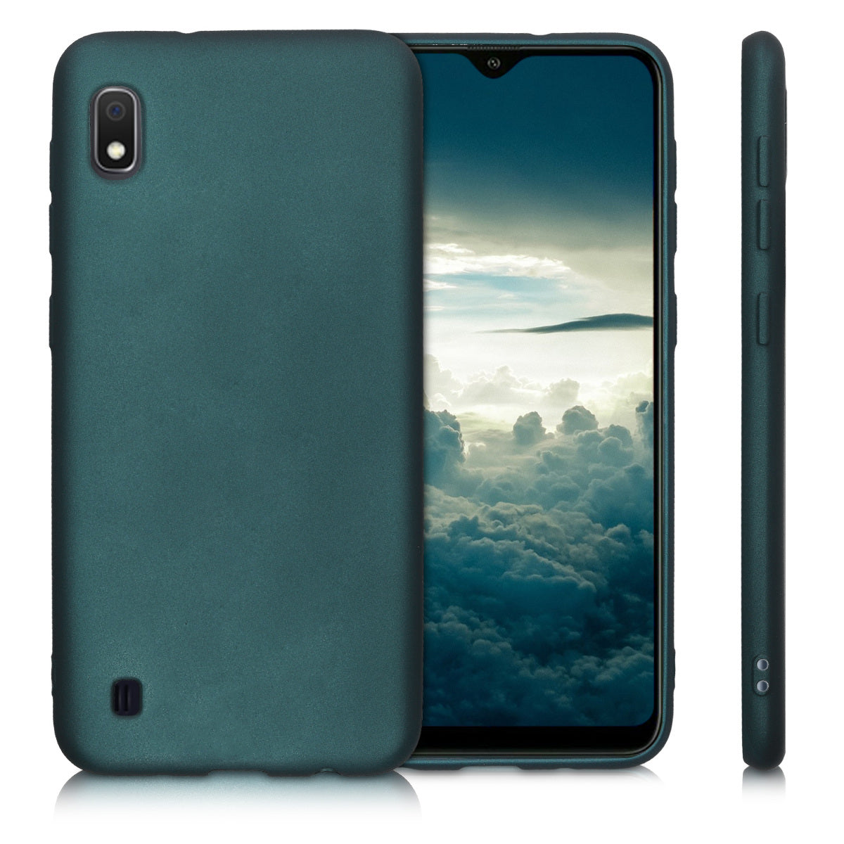 Samsung Galaxy A10 Silicone Phone Case Metallic