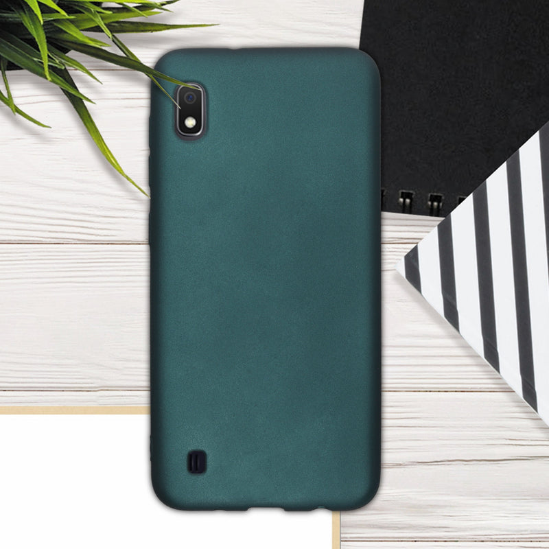 Samsung Galaxy A10 Silicone Phone Case Metallic