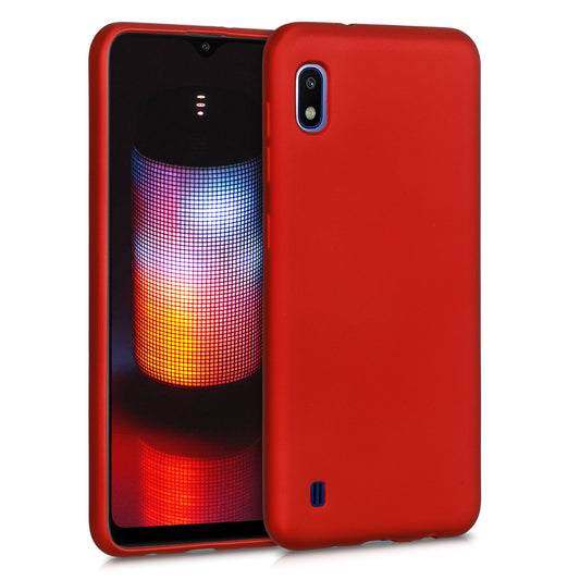 Samsung Galaxy A10 Silicone Phone Case Metallic