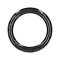 kwmobile Ring Frame for Start/Stop Button Compatible with BMW 3 Series E90/E91/E92/E93 - Flexible and Decorative Ring