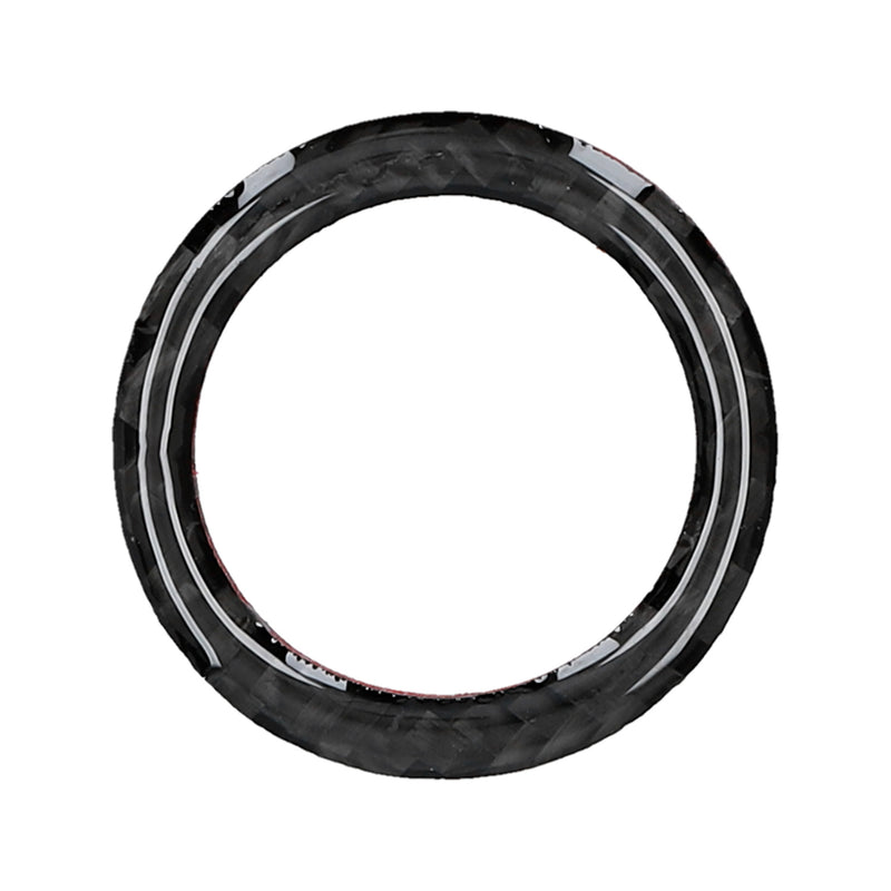 kwmobile Ring Frame for Start/Stop Button Compatible with BMW 3 Series E90/E91/E92/E93 - Flexible and Decorative Ring