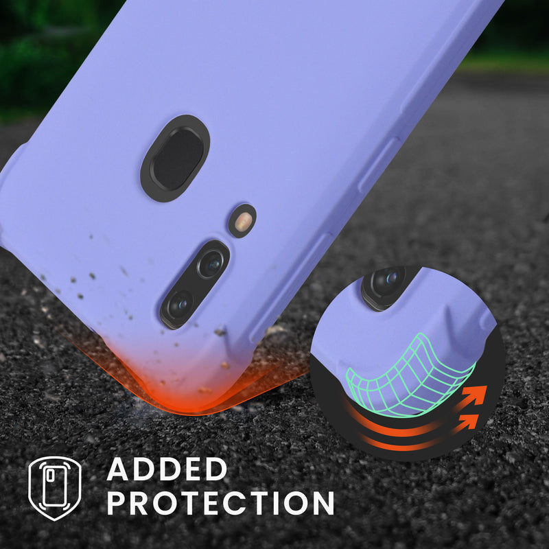 kwmobile Necklace Case compatible with Samsung Galaxy A40 - Cover with Lanyard - Silicone Protective Case