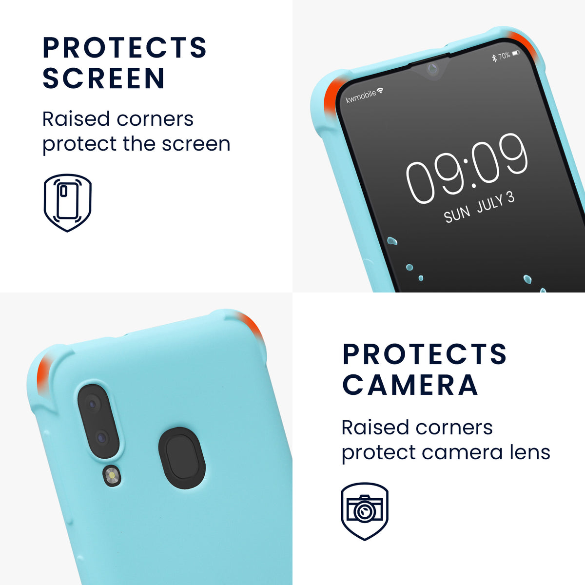 Samsung Galaxy A20e Silikon Handykette