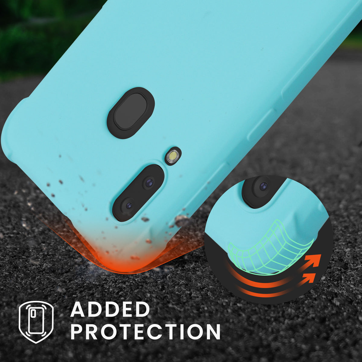 Samsung Galaxy A20e Silikon Handykette