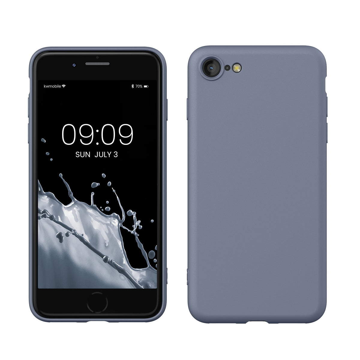 kwmobile Phone Case for iPhone SE 2022 / iPhone SE 2020 / iPhone 8 / iPhone 7, Protective Cover for Wireless Charging - Case