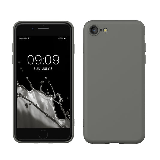kwmobile Phone Case for iPhone SE 2022 / iPhone SE 2020 / iPhone 8 / iPhone 7, Protective Cover for Wireless Charging - Case