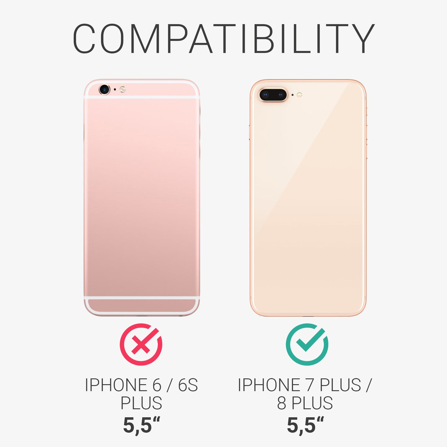 iPhone 7 Plus / iPhone 8 Plus Rubberized Phone Case
