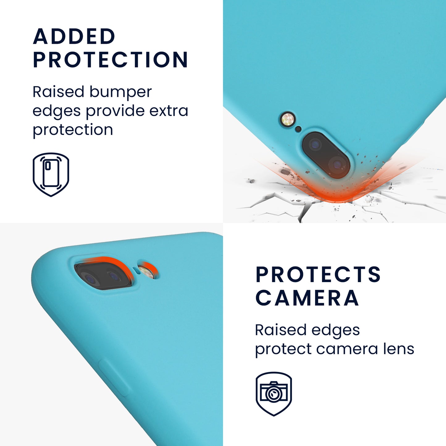 iPhone 7 Plus / iPhone 8 Plus Rubberized Phone Case