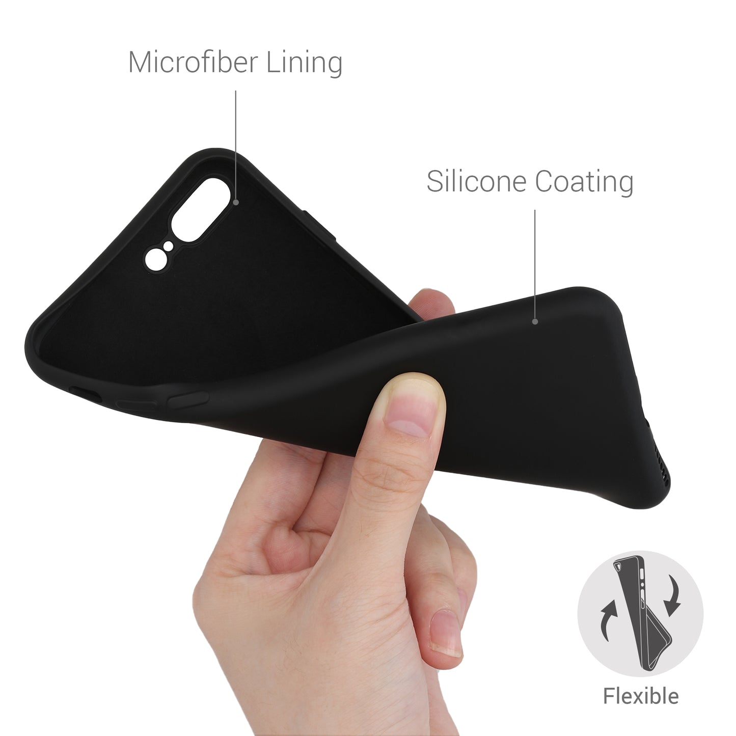 iPhone 7 Plus / iPhone 8 Plus Rubberized Phone Case