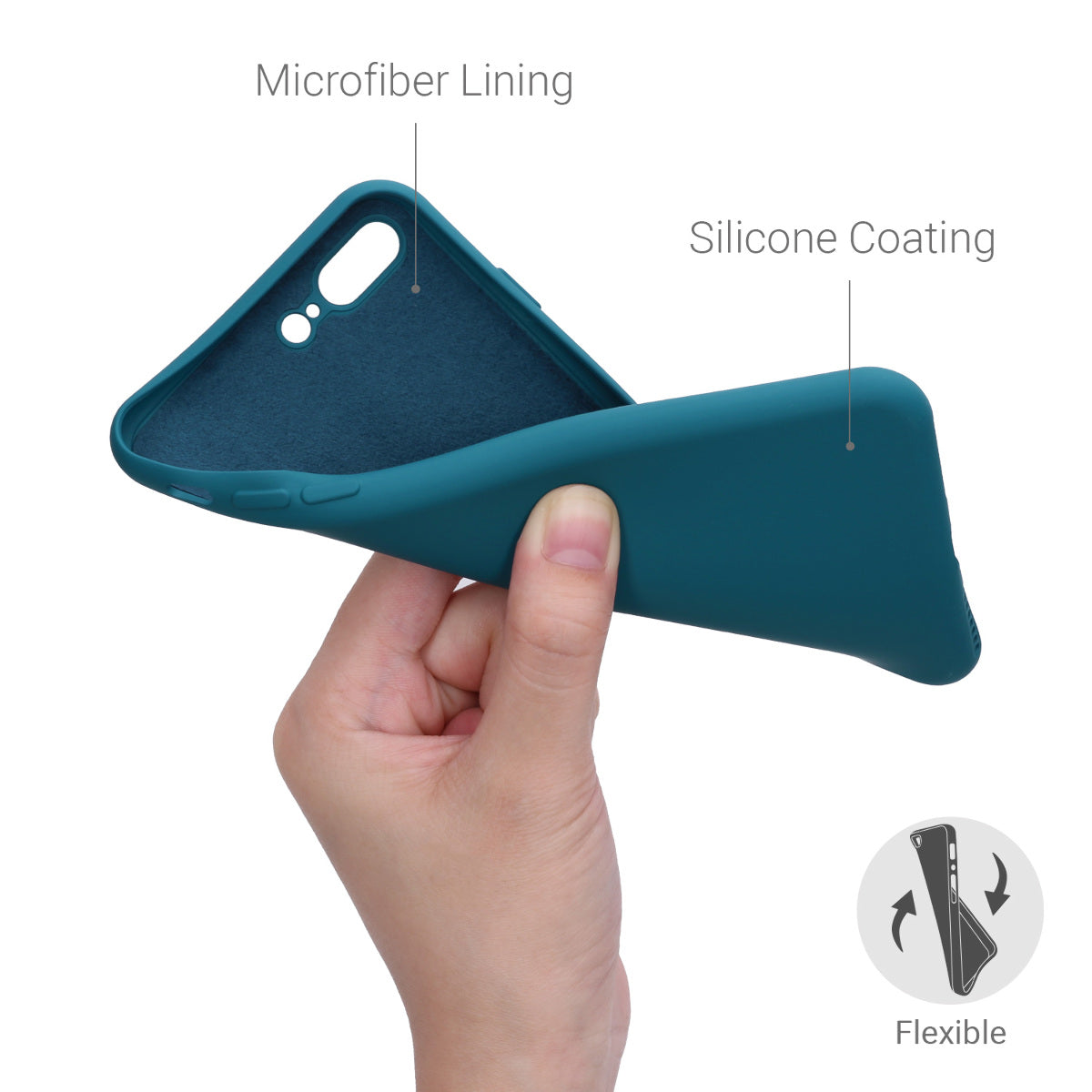 iPhone 7 Plus / iPhone 8 Plus Rubberized Phone Case