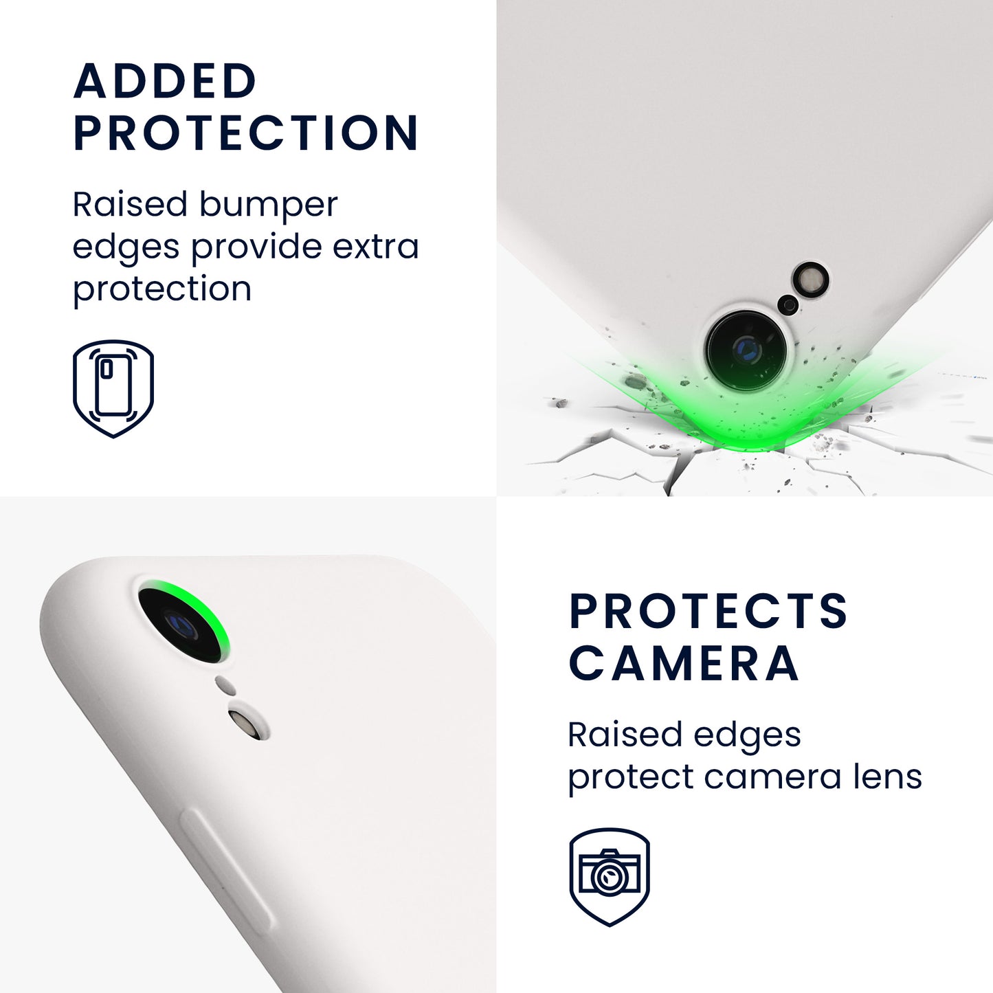 kwmobile Case Compatible with Apple iPhone XR - Rubberized Silicone Phone Cover - Wireless Charging Protective Case - Cover