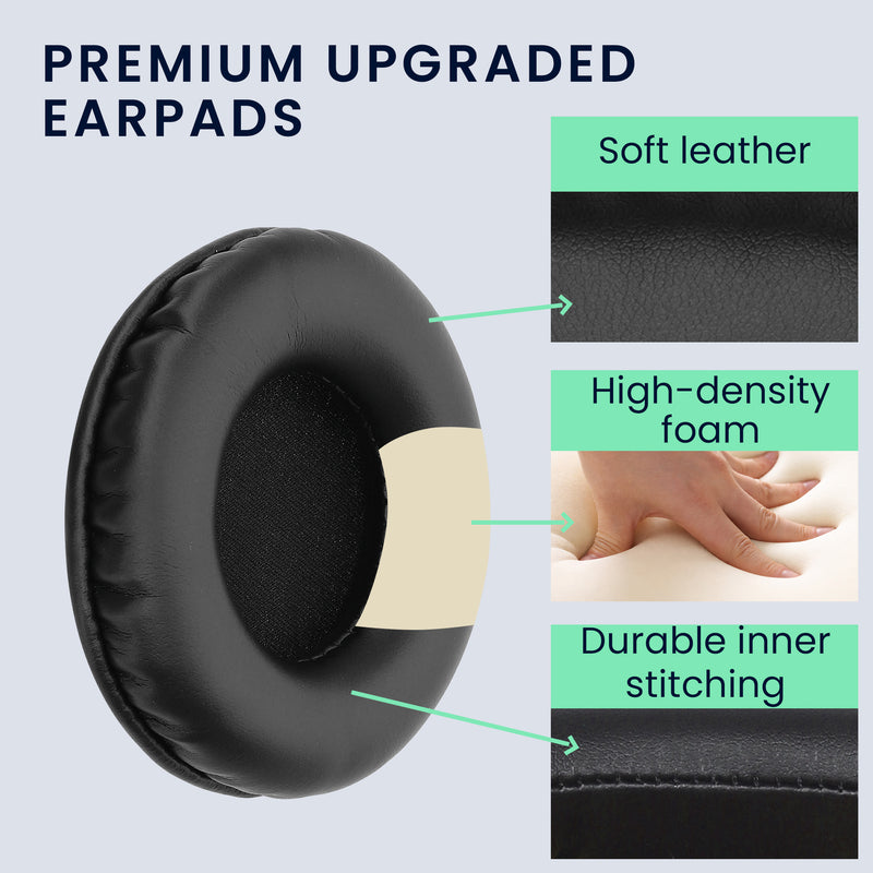 kwmobile Ear Pads for JBL E50BT Headphones Replacement Parts Over-Ear Headphones