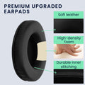 kwmobile Ear Pads for Sennheiser HD215 /HD225 /HD205 II /HD 4.40 BT Ear Cushions Replacement Ear Pads Headphone Spare Parts Headphone Replacement Pads Over Ear Headphones