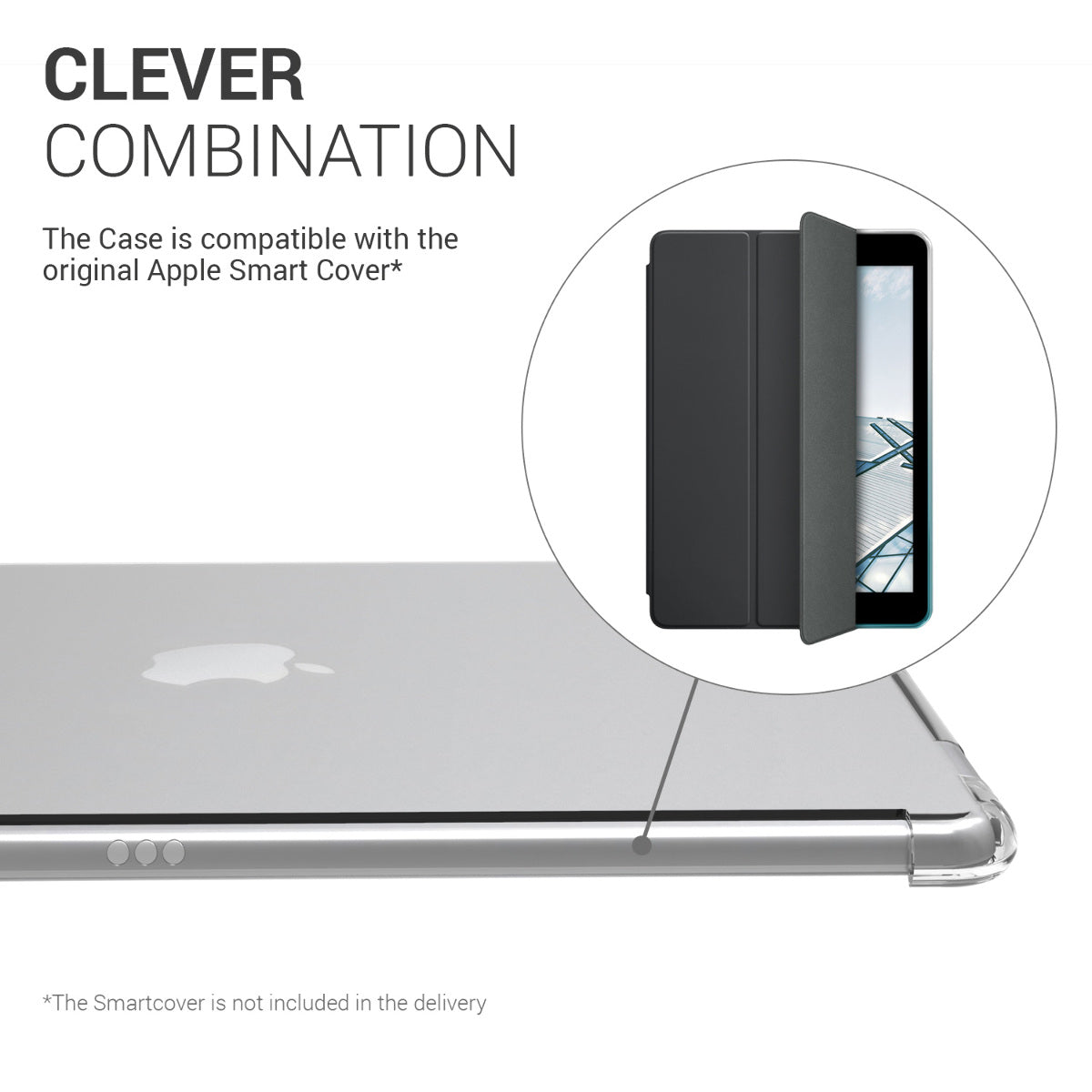 kwmobile Case Compatible with Apple iPad Air 3 (2019) - Tablet Cover - Tab Case Silicone Protective Cover