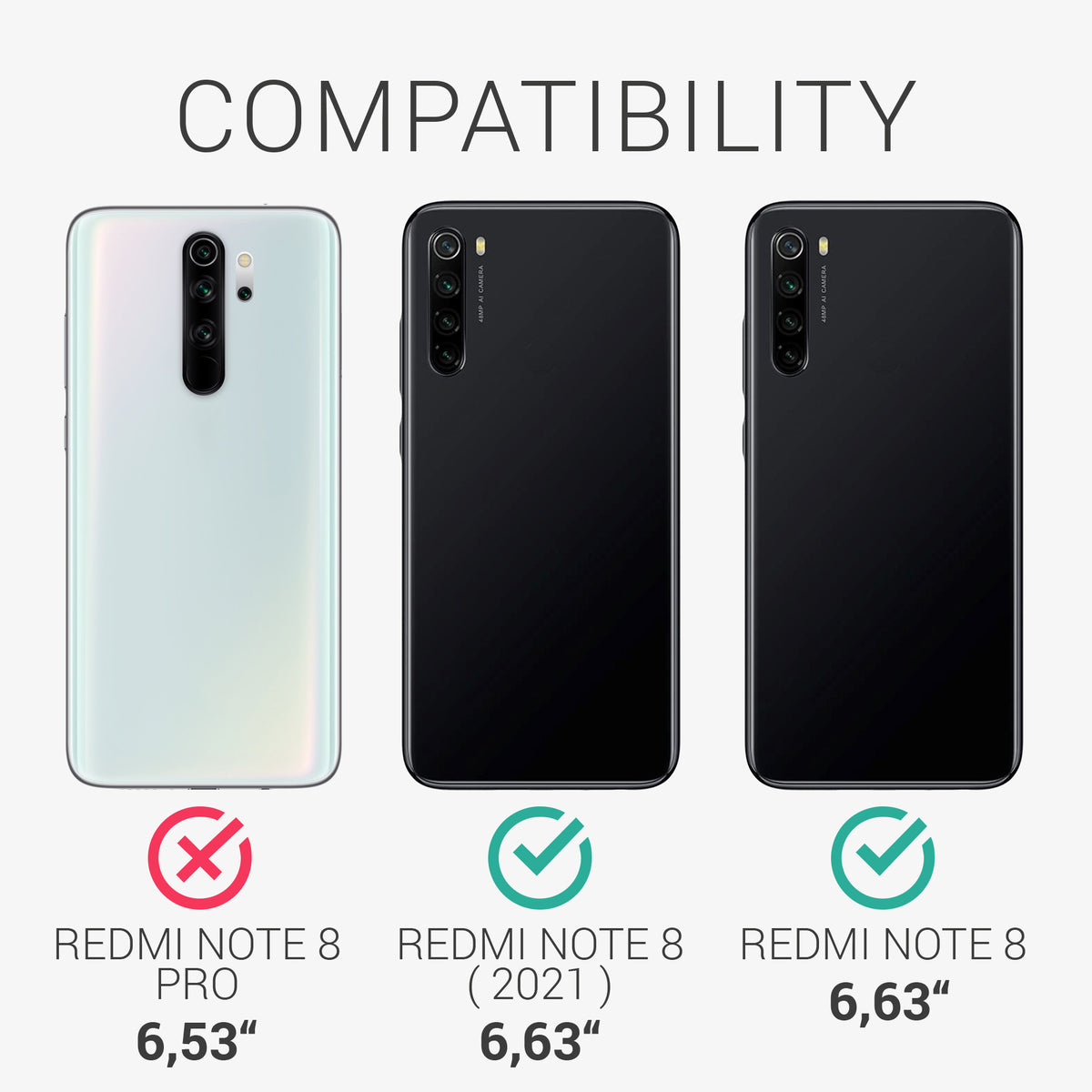 Xiaomi Redmi Note 8 (2019 / 2021) Silicone Phone Case